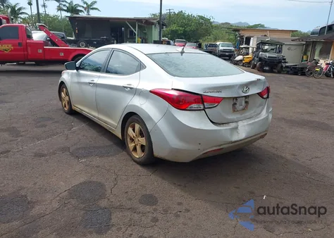2013 Hyundai Elantra Gls из США, поврежденный, VIN KMHDH4AE7DU787065